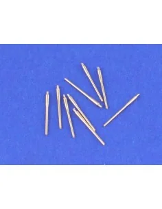 Set of 9 pcs 152 mm barrels for ships Richelieu, Jean Bart, 1/700 -...
