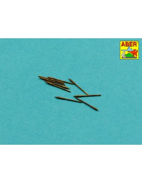 Set of 9 pcs 152 mm barrels for ships Richelieu, Jean Bart, 1/700 -...