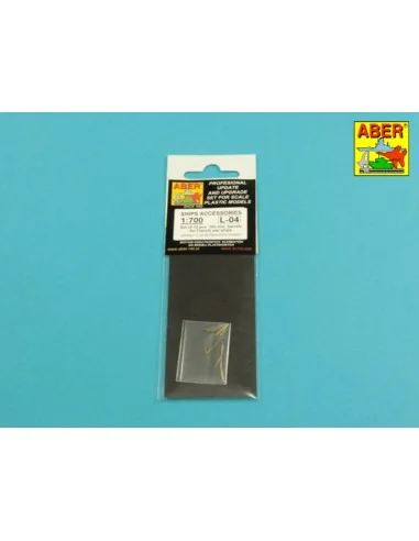 Set of12 pcs 100 mm barrels for ships Richelieu, Jean Bart, 1/700 -...