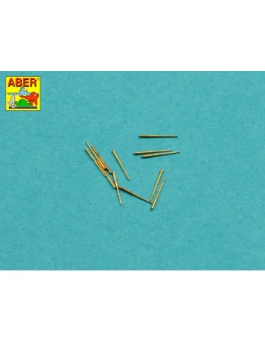Set of12 pcs 100 mm barrels for ships Richelieu, Jean Bart, 1/700 -...