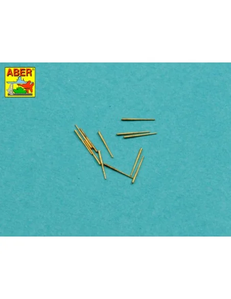 Set of12 pcs 100 mm barrels for ships Richelieu, Jean Bart, 1/700 -...