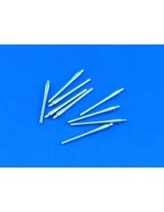 Set of 9 pcs 460 mm barrels for ships Richelieu, Jean Bart, 1/700 -... 2