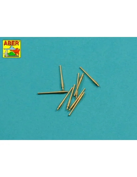 Set of 9 pcs 460 mm barrels for ships Richelieu, Jean Bart, 1/700 -...