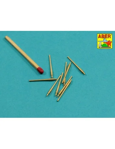 Set of 9 pcs 460 mm barrels for ships Richelieu, Jean Bart, 1/700 -...
