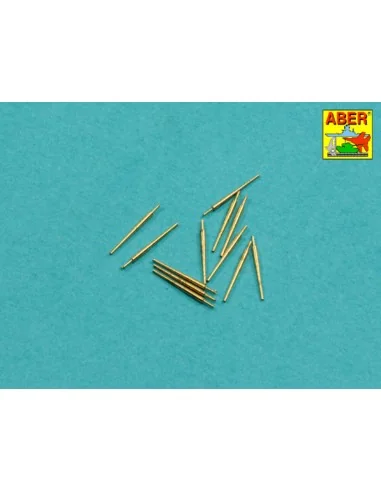 Set of 12 pcs 155 mm barrels for ships Yamato, Musashi, 1/700 - Abe...