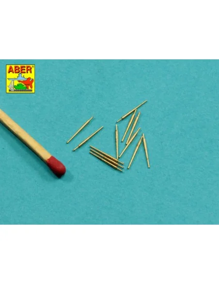 Set of 12 pcs 155 mm barrels for ships Yamato, Musashi, 1/700 - Abe...