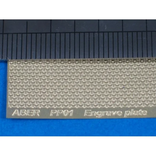 Engrave plate - Aber Models PP01
