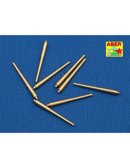 Set of 8 pcs 381mm long barrels for turrets without antiblast cover...