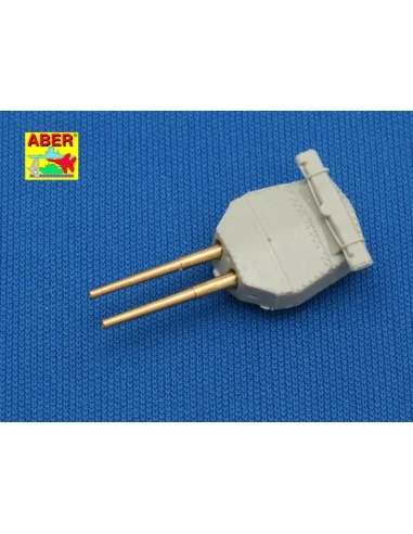 Set of 8 pcs 381mm long barrels for turrets without antiblast cover...