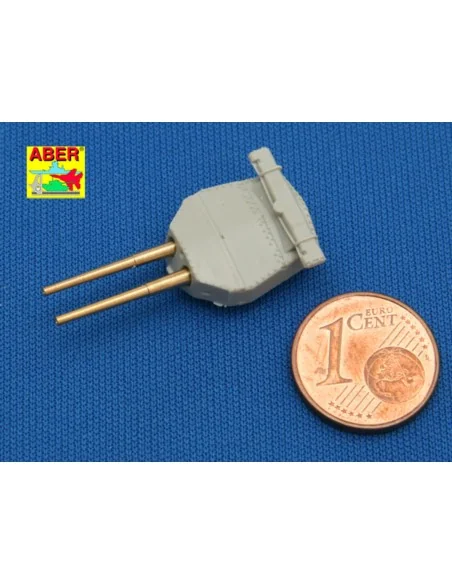Set of 8 pcs 381mm long barrels for turrets without antiblast cover...