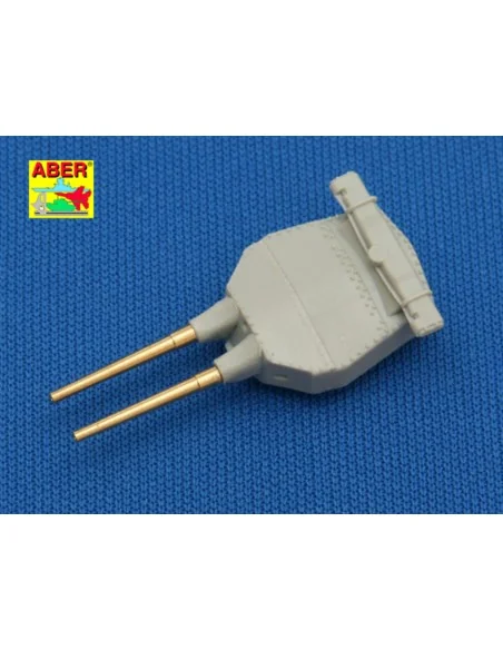 Set of 8 pcs 381mm short barrels for turrets with antiblast covers ...