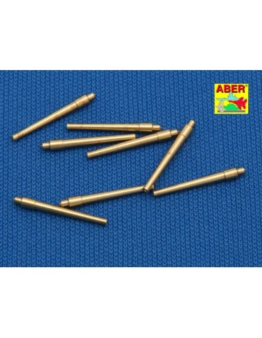 Set of 8 pcs 381mm short barrels for turrets with antiblast covers ...