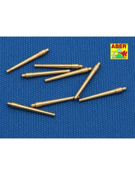 Set of 8 pcs 381mm short barrels for turrets with antiblast covers ...