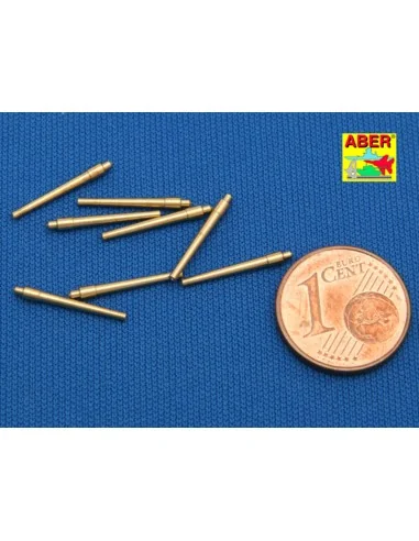 Set of 8 pcs 381mm short barrels for turrets with antiblast covers ...