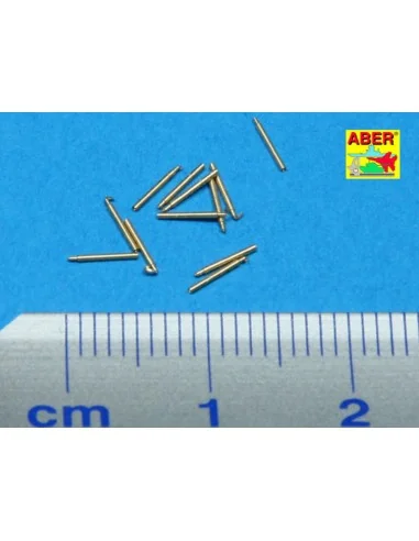 12 pcs 140 mm barrels for Hood, 1/700 - Aber Models RE-700 L10