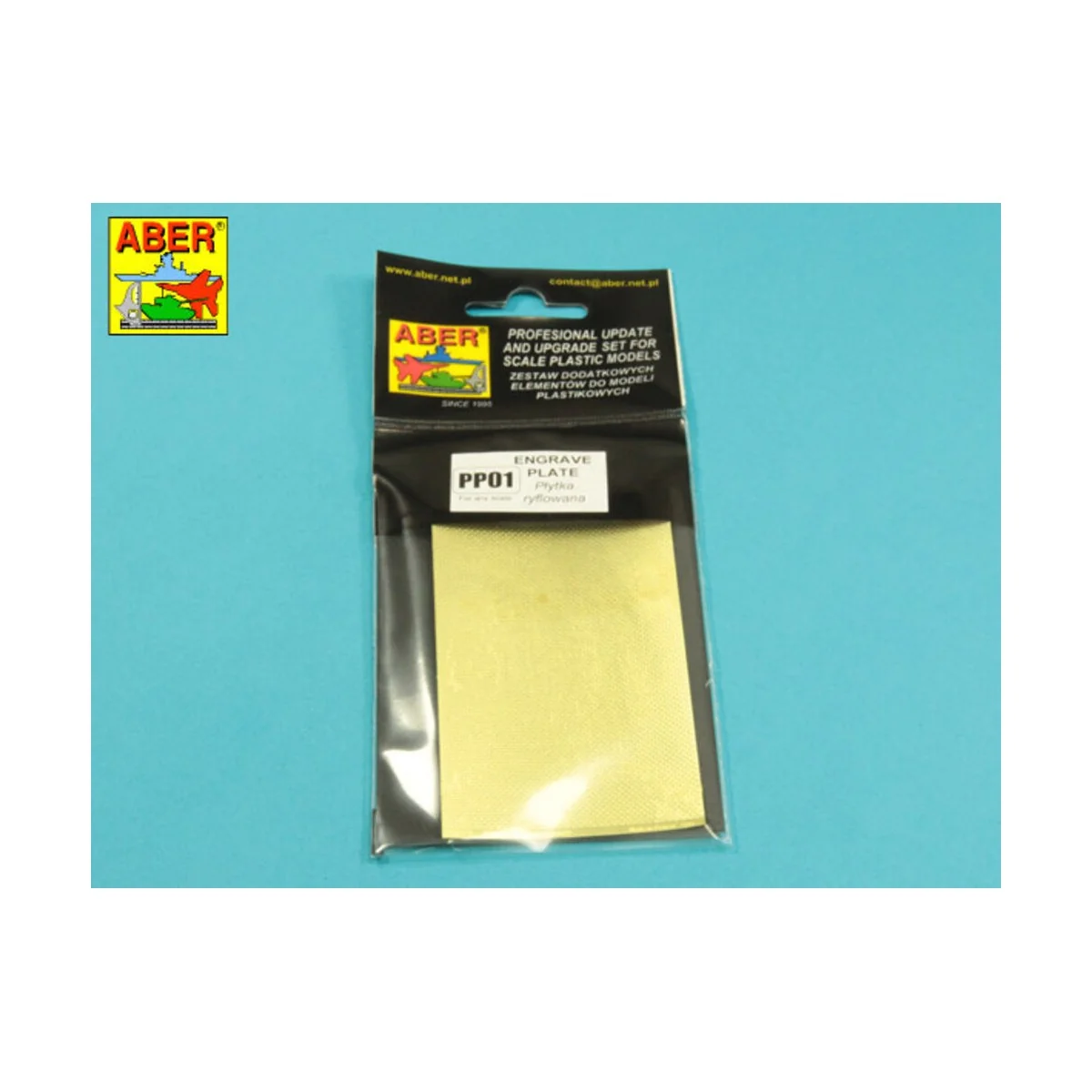 Engrave plate - Aber Models PP01