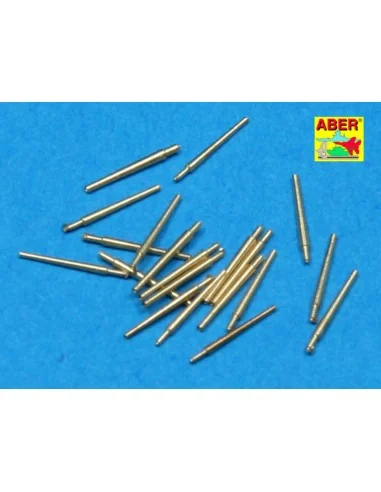 20 pcs 127 mm universal barrels for US Navy ships, 1/700 - Aber Mod...