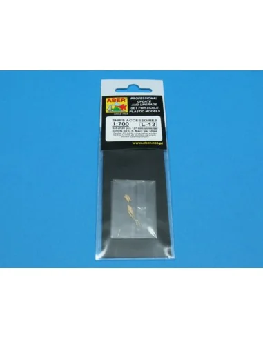 20 pcs 127 mm universal barrels for US Navy ships, 1/700 - Aber Mod...
