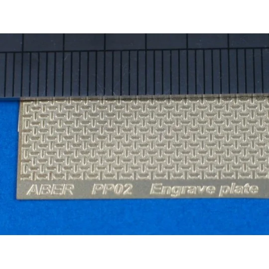Engrave plate - Aber Models PP02