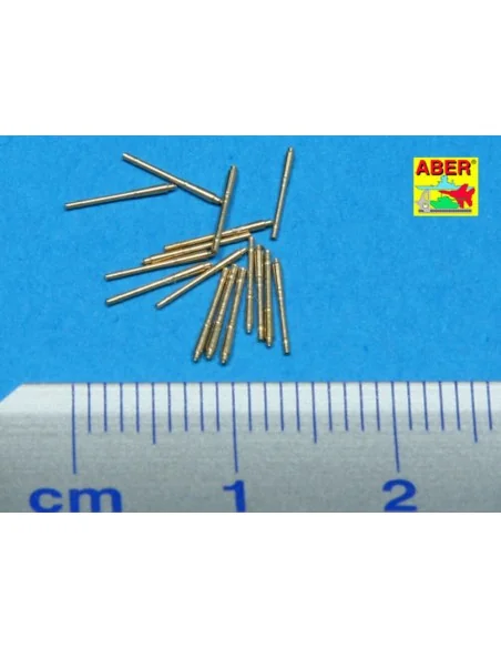 16 pcs 105 mm in C/37 mount for German, 1/700 - Aber Models RE-700 L17