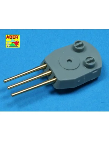 9 pcs 406 mm barrels for Nelson, Rodney, 1/700 - Aber Models RE-700...