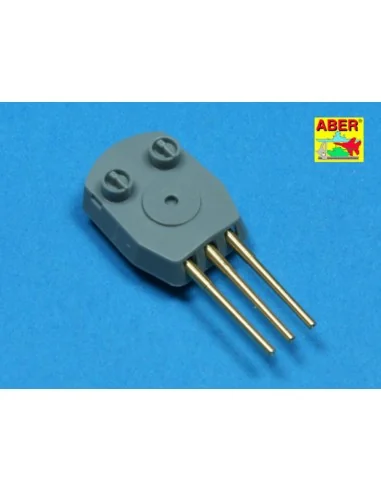 9 pcs 406 mm barrels for Nelson, Rodney, 1/700 - Aber Models RE-700...