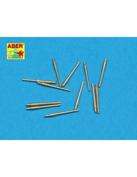 12 pcs 152 mm barrels for Nelson, Rodney, 1/700 - Aber Models RE-70...
