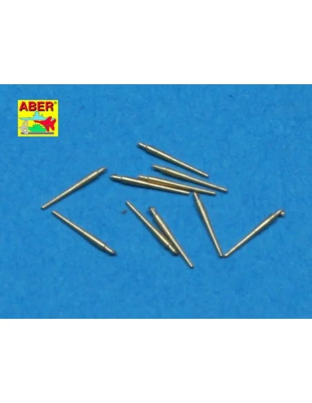 10 pcs 120 mm barrels for Royal Navy, 1/700 - Aber Models RE-700 L20