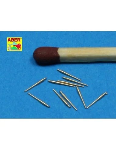 10 pcs 120 mm barrels for Royal Navy, 1/700 - Aber Models RE-700 L20