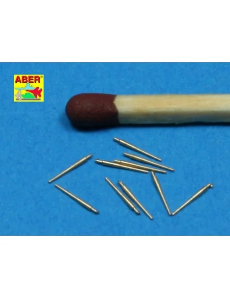 [NO_DESC] 10 pcs 120 mm barrels for Royal Navy, 1/700 - Aber Models...