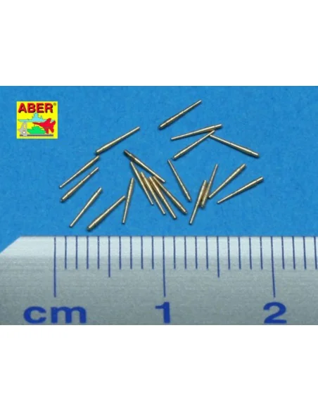 20 pcs 102mm barrels for Royal Navy, 1/700 - Aber Models RE-700 L21