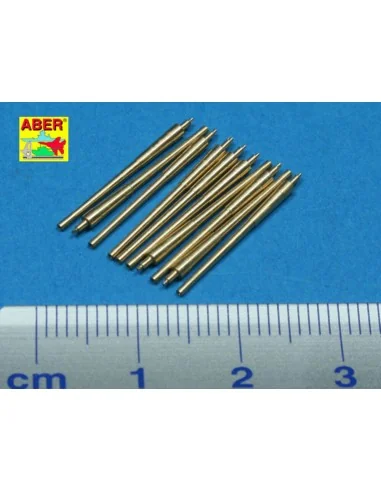 10 pcs 356 mm barrels Navy King George V, 1/700 - Aber Models RE-70...
