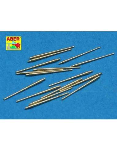 16 pcs 133mm barrels for King George V, 1/700 - Aber Models RE-700 L23