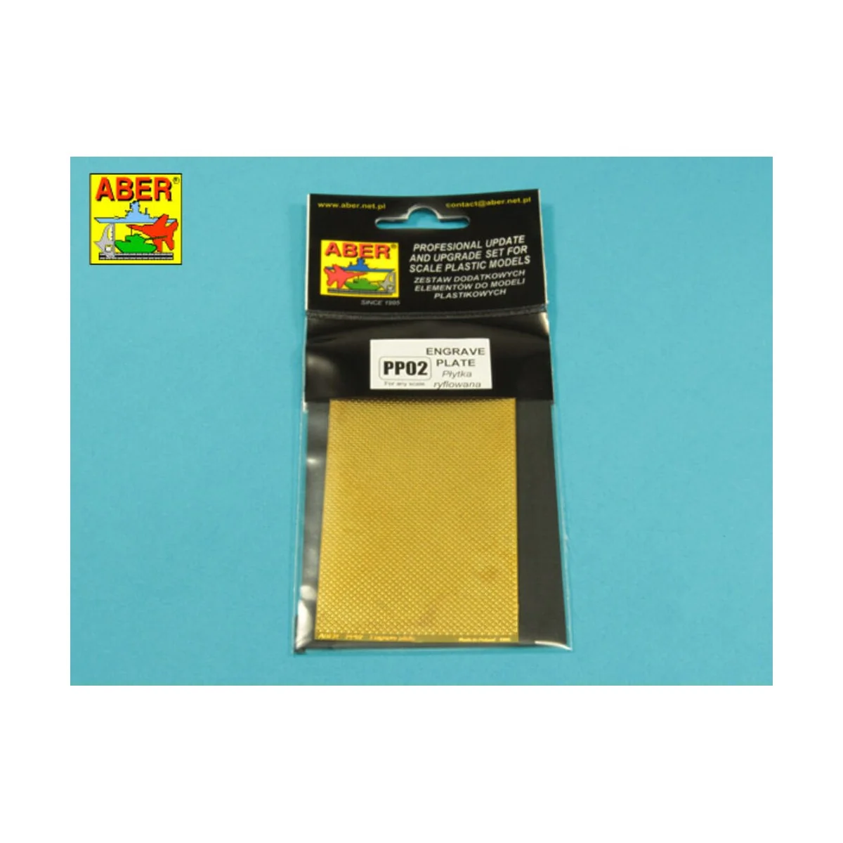 Engrave plate - Aber Models PP02