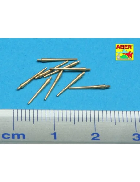 Set of 9 pcs 203 mm barrels for San Francisco type, 1/700 - Aber Mo...