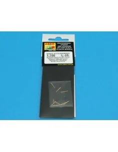 Set of 9 pcs 203 mm barrels for San Francisco type, 1/700 - Aber Mo... 2