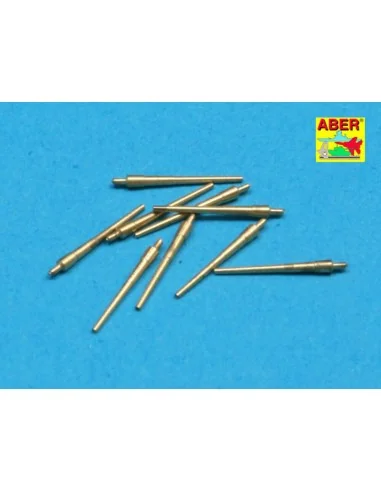Set of 9 pcs 203 mm barrels for San Francisco type, 1/700 - Aber Mo...