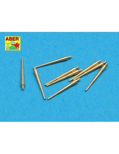 Set of 9 pcs 203 mm Barrels for New Orleans type, 1/700 - Aber Mode...