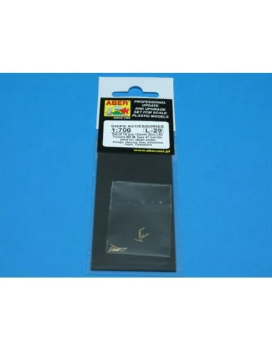 [NO_DESC] 14 pcs 152 mm barrels for Kongo, 1/700 - Aber Models RE-7...