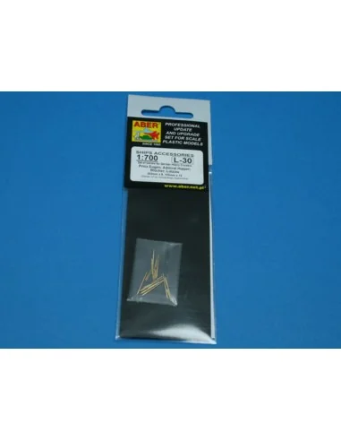 Barrels for Prinz Eugen, 1/700 - Aber Models RE-700 L30