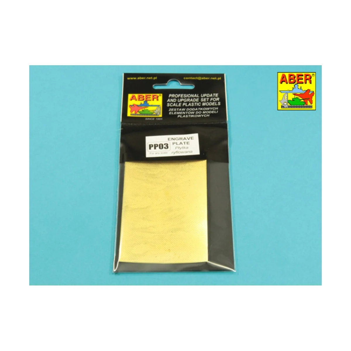 Engrave plate - Aber Models PP03
