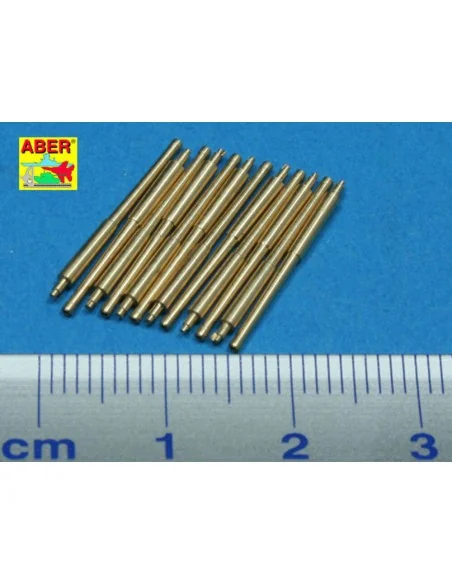 12 pcs 356 mm barrels for Arizona, 1/700 - Aber Models RE-700 L33