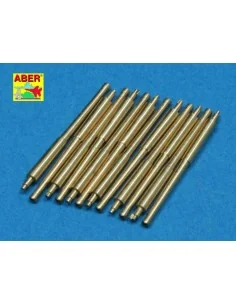 12 pcs 356 mm barrels for Arizona, 1/700 - Aber Models RE-700 L33 2