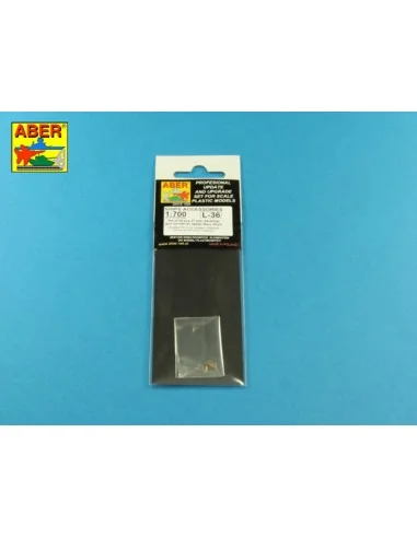 Set of 20 pcs 37 mm Breda, 1/700 - Aber Models RE-700 L36