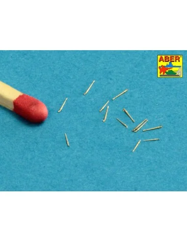 Set of 16 pcs 3, 7 cm Flak 42 gun barrels for German war ships, 1/7...