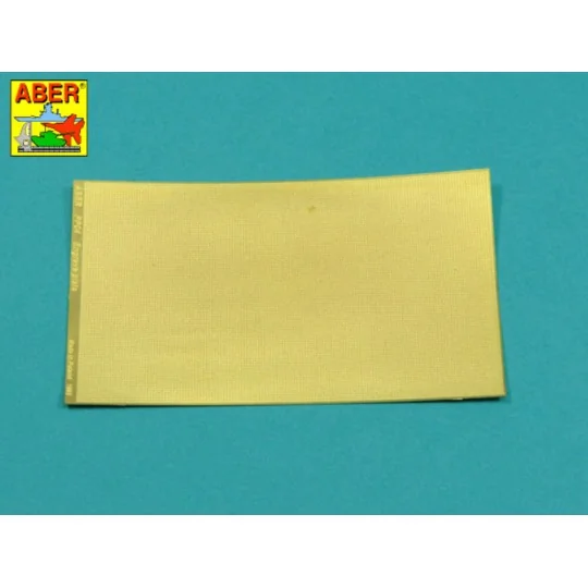 Engrave plate - Aber Models PP04