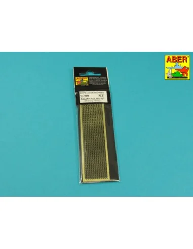 Aslant railing 45, 1/700 - Aber Models RE-700-02