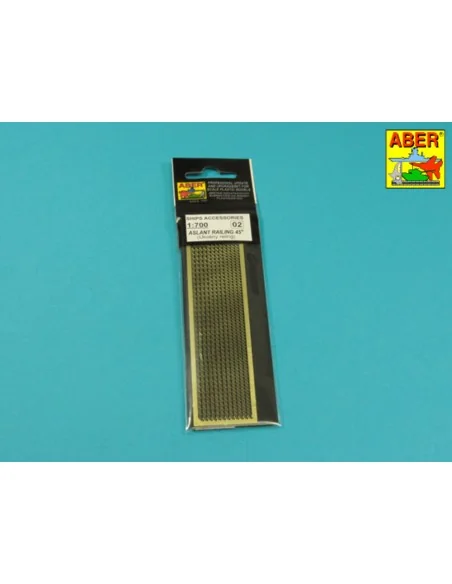 [NO_DESC] Aslant railing 45, 1/700 - Aber Models RE-700-02