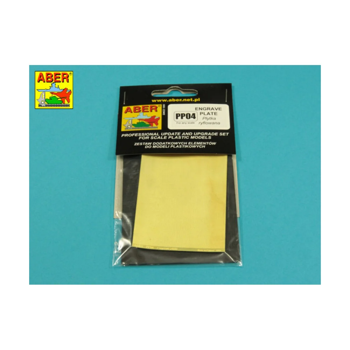 Engrave plate - Aber Models PP04