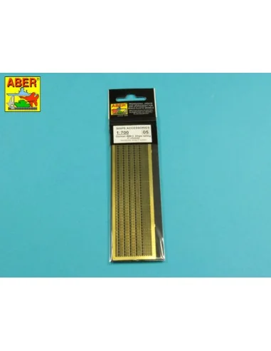 German WWII Ships railing (1 choice), 1/700 - Aber Models RE-700-05